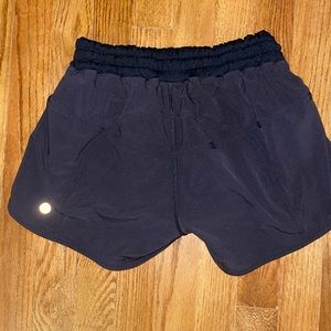 Black Lululemon Tracker Shorts